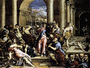 El Greco La Purificacion del templo Roma oil painting artist